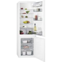 Хладилник с фризер за вграждане 268л - AEG SCE618F3LS