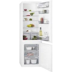 Хладилник с фризер за вграждане 268л - AEG SCB61811LS