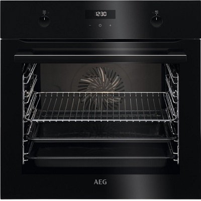 Мултифункционална фурна за вграждане 71л - AEG BEK435060B