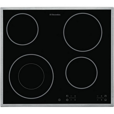 Стъклокерамичен плот 4 зони - ELECTROLUX EHS60041X