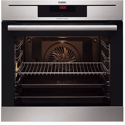 Мултифункционална фурна за вграждане 74л - AEG BP7304021M
