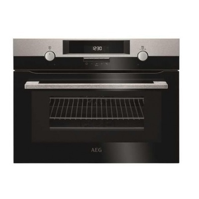 Мултифункционална фурна за вграждане с интегрирани микровълни 43л - AEG KMK56100MM