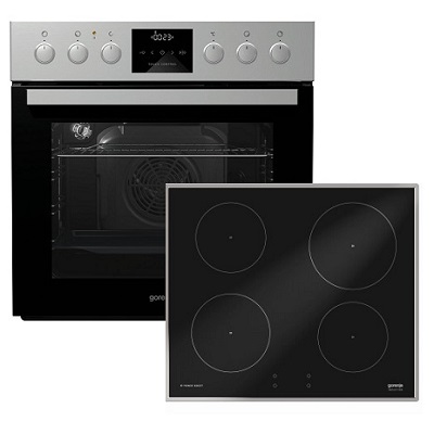 Фурна и плот за вграждане GORENJE-BC637E13X + ID634X