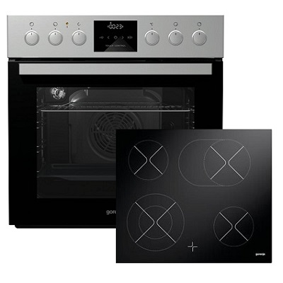 Фурна и плот за вграждане GORENJE-BC635E19X + ECD620BSC