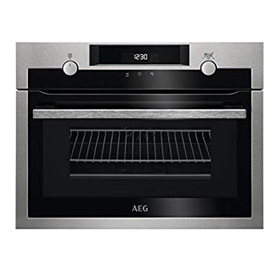 Мултифункционална фурна за вграждане с интегрирани микровълни 43л - AEG KMS565000M