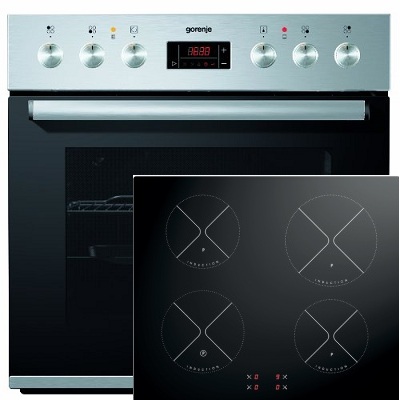 Фурна и плот за вграждане GORENJE-BCI5306PX + ID612BSC