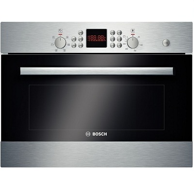Мултифункционална фурна за вграждане с интегрирани микровълни 44л - BOSCH HBC84H500