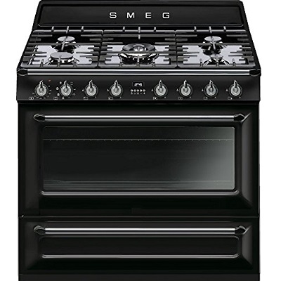 Комбинирана готварска печка 90см - SMEG TR90BL1