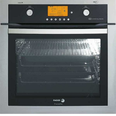 Мултифункционална фурна за вграждане 61л - FAGOR 5H-810X	