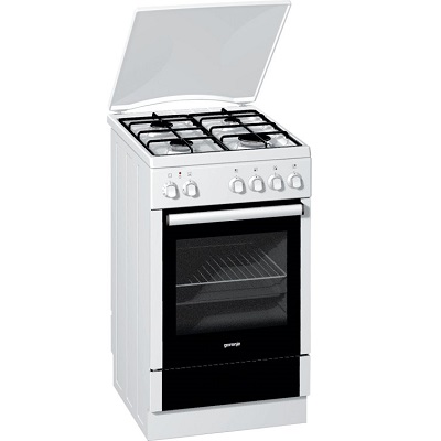 Комбинирана готварска печка 50см - GORENJE K57120AW