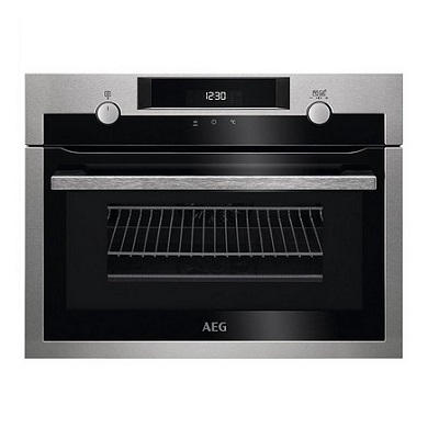 Мултифункционална фурна за вграждане с интегрирани микровълни 42л - AEG KME565000M