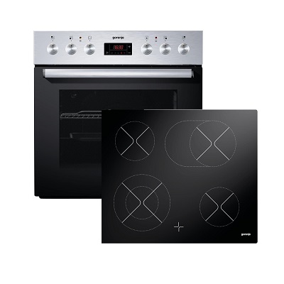 Фурна и плот за вграждане GORENJE-BC7321PX + ECD620ESC