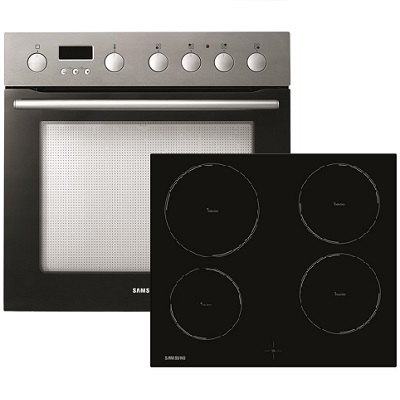Фурна и плот за вграждане  SAMSUNG-GF3C4T205 + GF3C4T206