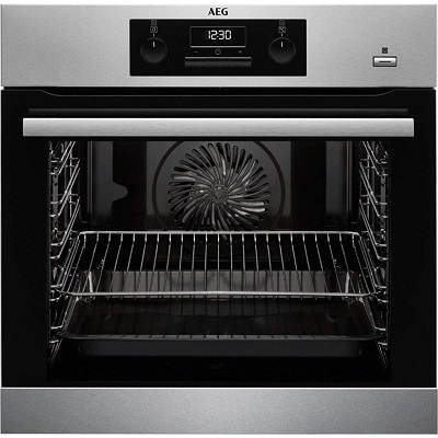 Мултифункционална фурна за вграждане 71л - AEG BEB351010M
