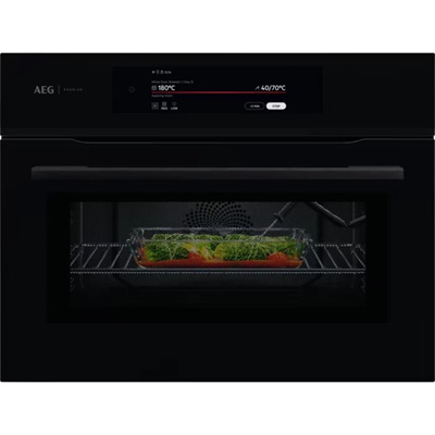 Мултифункционална фурна за вграждане с интегрирани микровълни 44л - AEG CM9600B