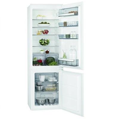 Хладилник с фризер за вграждане 253л - AEG SCB61816NS