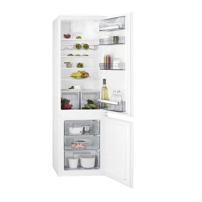 Хладилник с фризер за вграждане 269л - AEG SCK618F3FS