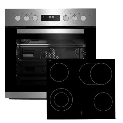 Фурна и плот за вграждане - BEKO-BUM22323X + CP1