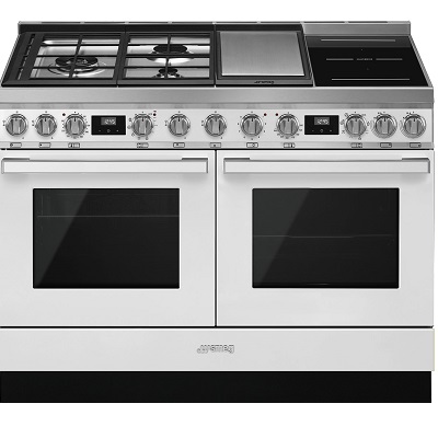 Комбинирана готварска печка 120см - SMEG CPF120IGMPWH