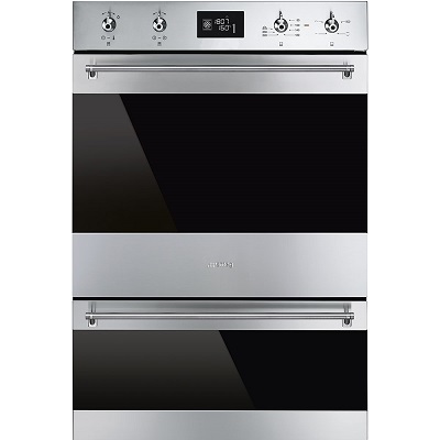 Мултифункционална двойна фурна за вграждане - SMEG DOSP6390X