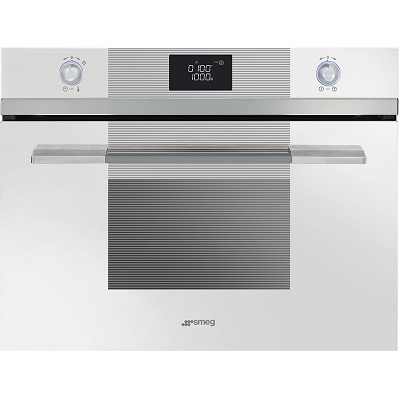 Мултифункционална фурна за вграждане с интегрирани микровълни 40л - SMEG SF4120MCB