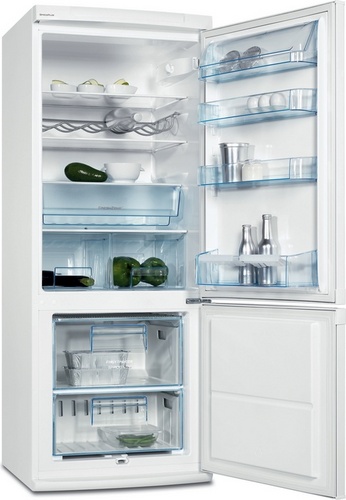 Хладилник с фризер 269л - ELECTROLUX ERB2933W