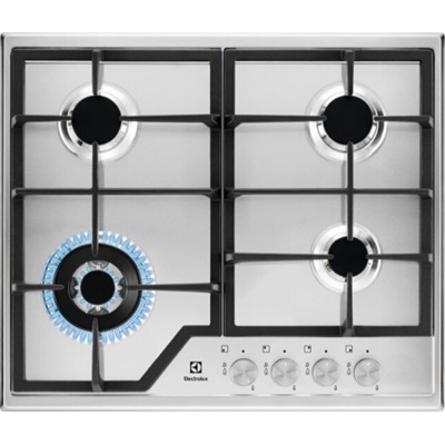 Газов плот 4 зони - ELECTROLUX KGS6436SX