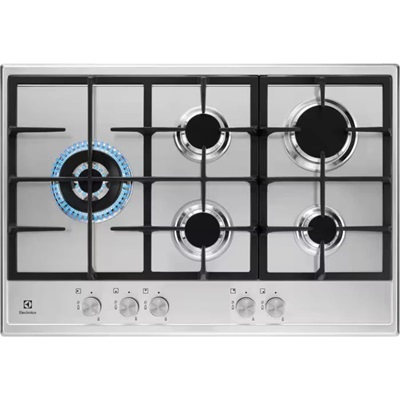 Газов плот 5 зони - ELECTROLUX KGS7566SX