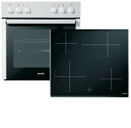 Фурна и плот за вграждане GORENJE-BC3101AW + CE5800