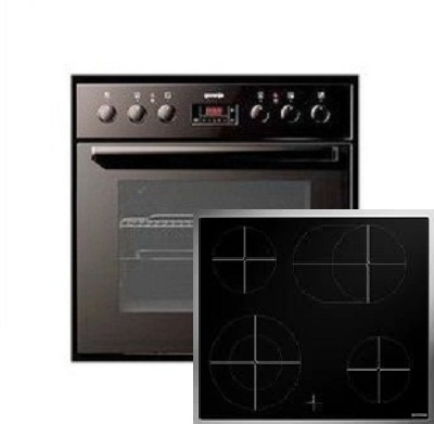 Фурна и плот за вграждане GORENJE-BC536ZX + ECD620ESC