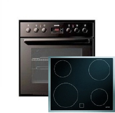 Фурна и плот за вграждане GORENJE-BC536ZBR + ECD615S