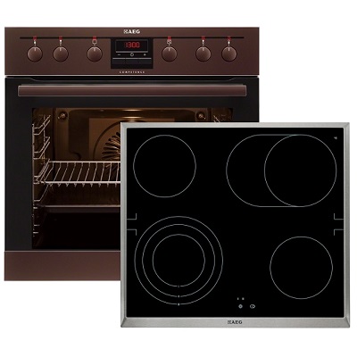 Фурна и плот за вграждане AEG-EP3013021D + HE604070XB