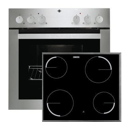 Фурна и плот за вграждане PROGRESS-PHN1110X + ZAV6040XBA