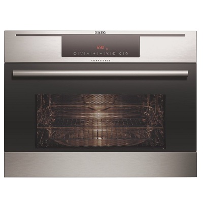 Мултифункционална фурна за вграждане с интегрирани микровълни 32л - AEG MCC3885E-M