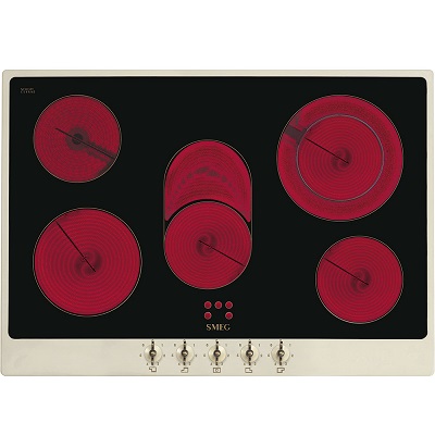 Стъклокерамичен плот 5зони - SMEG P875PO