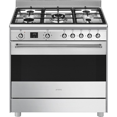 Комбинирана готварска печка 90см - SMEG PRIMASCB9X