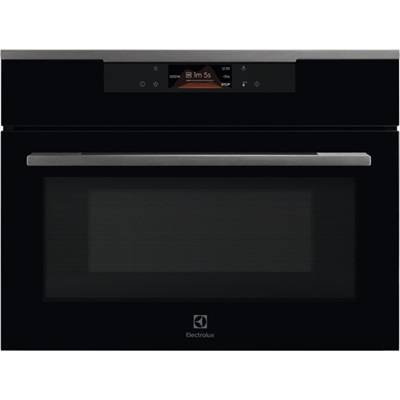 Мултифункционална фурна за вграждане с интегрирани микровълни 43л - ELECTROLUX KVLBE08H