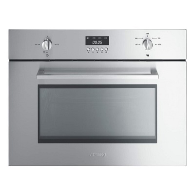Микровълнова фурна за вграждане 38л - SMEG SC445MX