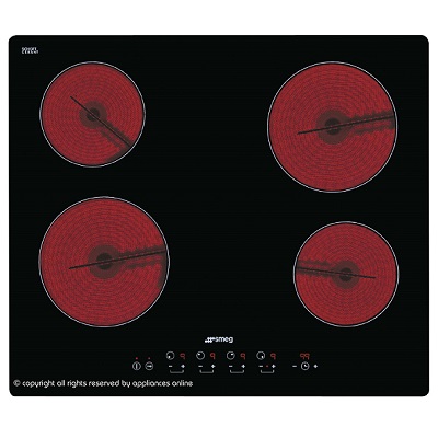 Стъклокерамичен плот 4 зони - SMEG SE2640TD2