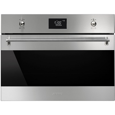 Микровълнова фурна за вграждане 40л - SMEG SF4390MX