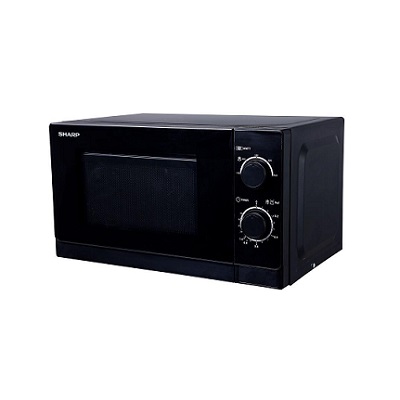 Микровълнова фурна 20л - SHARP R-200(BK)W