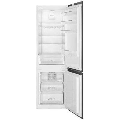 Хладилник с фризер за вграждане 262л - SMEG C2M170NE