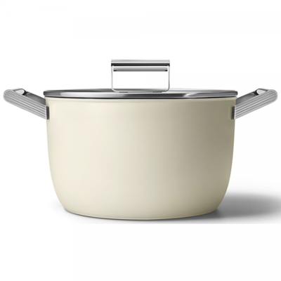 Тенджера 26см - SMEG CKFC2611CRM
