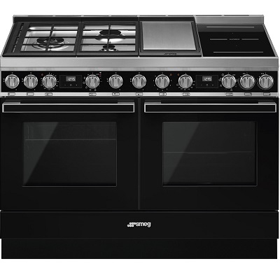 Комбинирана готварска печка 120см - SMEG CPF120IGMPBL