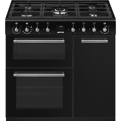 Готварска печка 90см - SMEG CX93GMBL