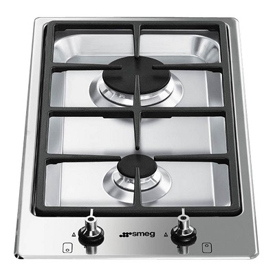 Газов плот за вграждане 2 зони - SMEG PGF32G