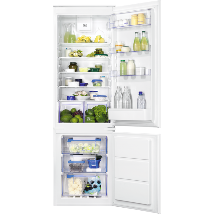 Хладилник с фризер за вграждане 253л - ZANUSSI ZBB2865SA