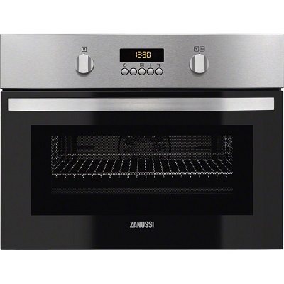 Мултифункционална фурна за вграждане с интегрирани микровълни 43л - ZANUSSI ZNF44X
