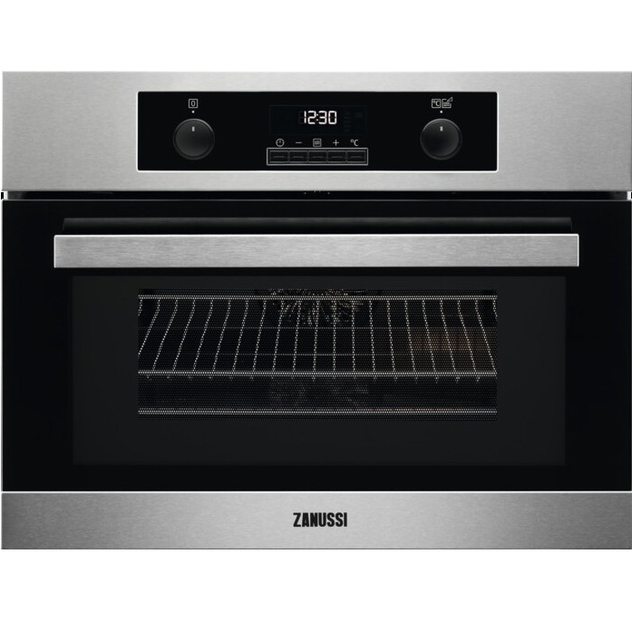 Мултифункционална фурна за вграждане с интегрирани микровълни 43л - ZANUSSI ZZK47902XX