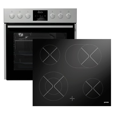 Фурна и плот за вграждане - GORENJE-BC635KXOT + ECD620BSC